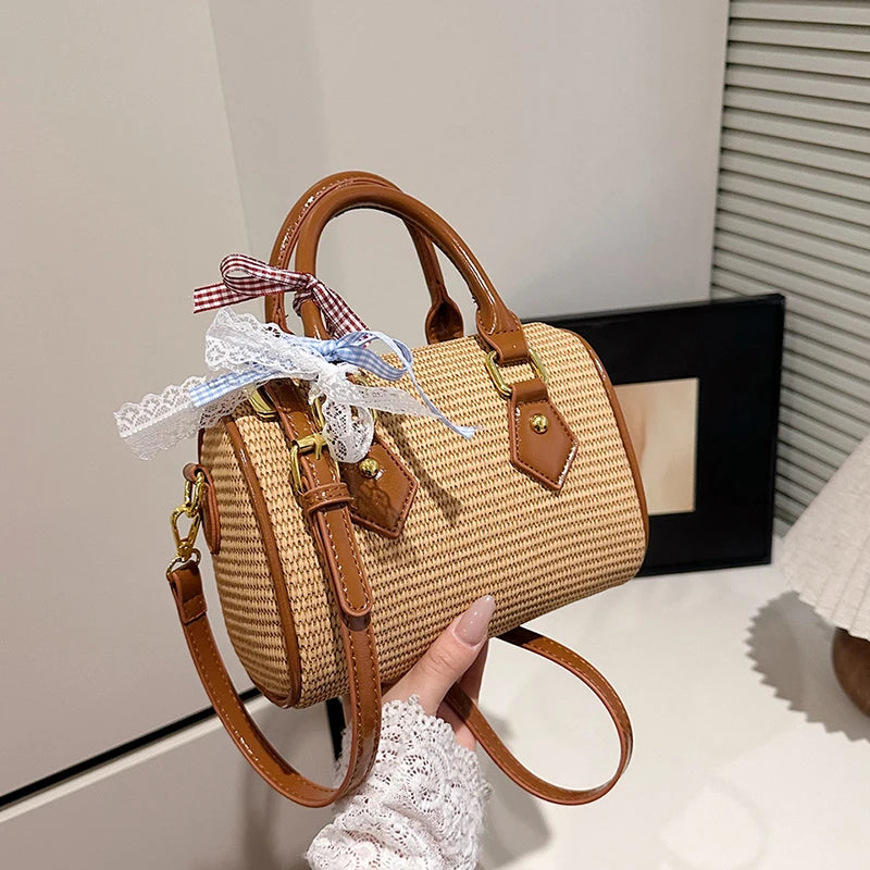 Exquisite Summer Woven Handbag for Women