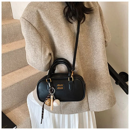 Elegant Retro Women's Crossbody Bowling Bag