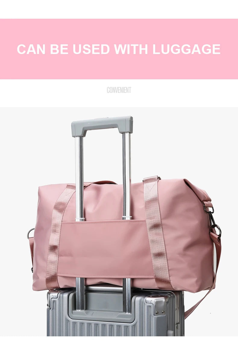 Elegant Women's Waterproof Travel Tote Bag