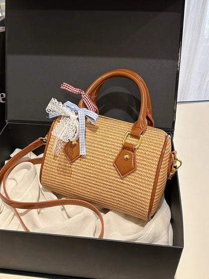 Exquisite Summer Woven Handbag for Women