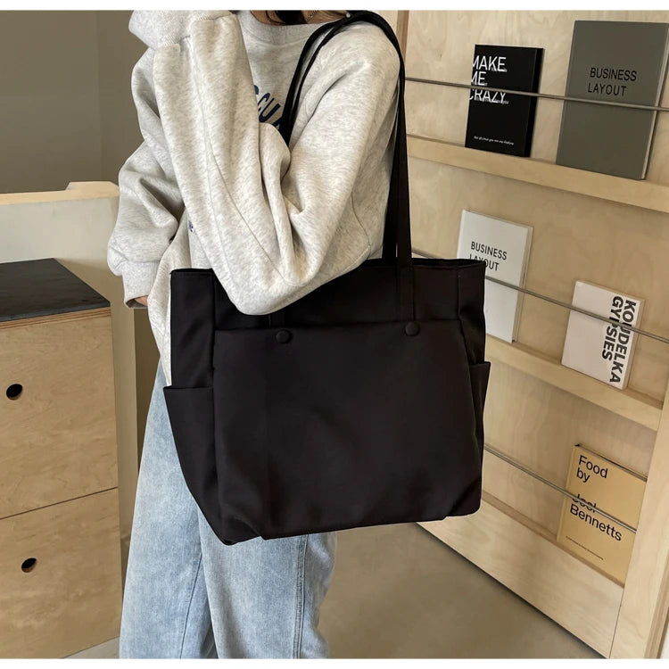 Elegant Canvas Tote Bag for Women - Versatile & Chic