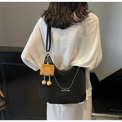 Elegant Retro Women's Shoulder Bag - Autumn Collection