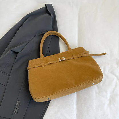 Elegant Velvet Tote Bag - Luxury Women's Handbag