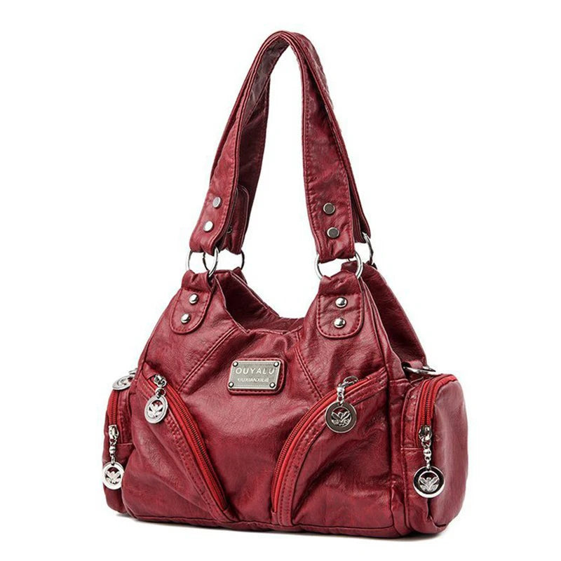 Exquisite PU Leather Women's Shoulder Bag