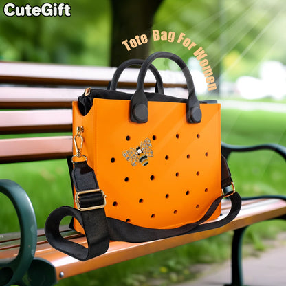 Elegant EVA Tote Bag - Waterproof & Customizable