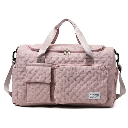 Elegant Oxford Quilted Women's Travel Handbag