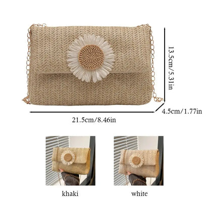 Exquisite Rattan Bohemian Shoulder Bag