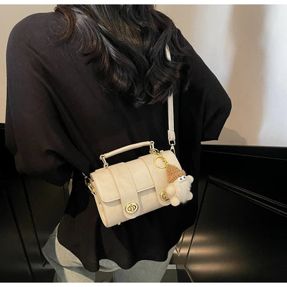 Elegant Women's Soft PU Boston Crossbody Bag