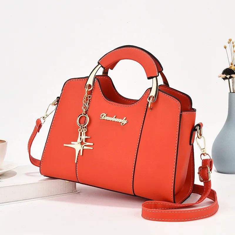 Exquisite Star Pendant Women's Crossbody Handbag