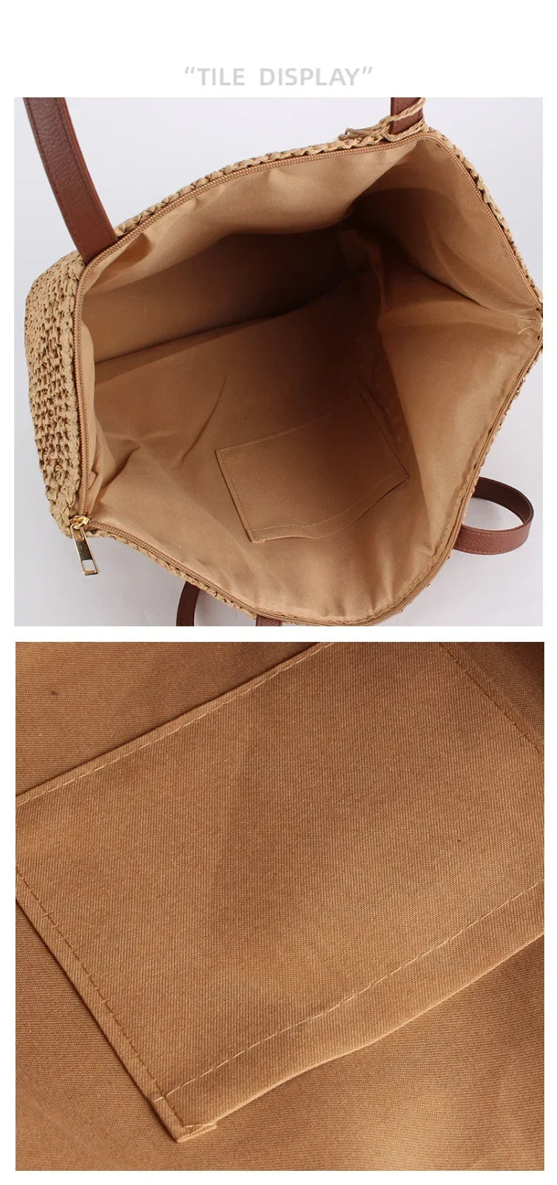 Exquisite Oval Trapezoidal Woven Handbag for Stylish Women