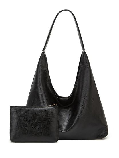 Elegant Retro Tote Bag for Women - Simple & Spacious