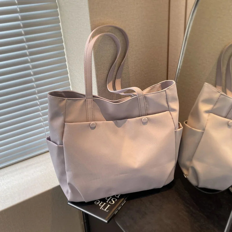Elegant Canvas Tote Bag for Women - Versatile & Chic