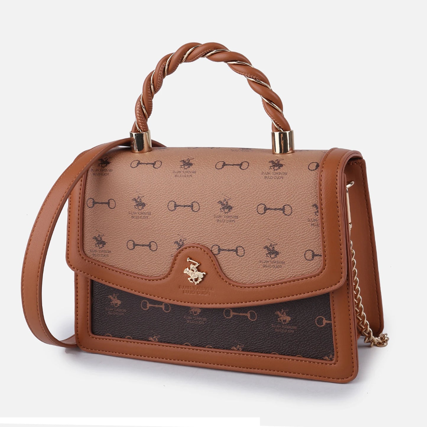 Elegant Top Handle Women's Shoulder Bag