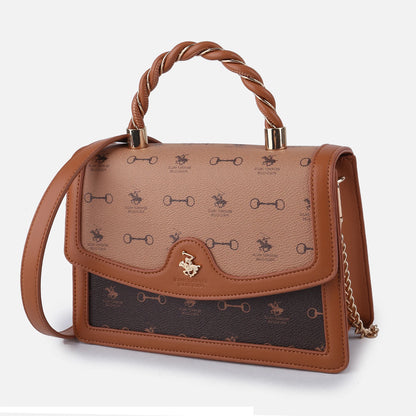 Elegant Top Handle Women's Shoulder Bag