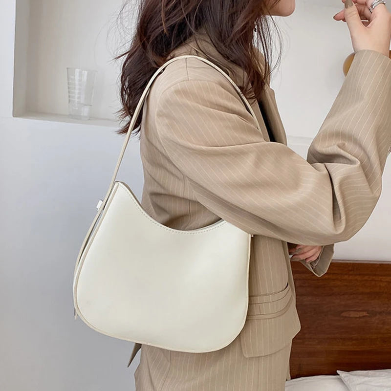 Elegant PU Leather Crossbody Bag for Women