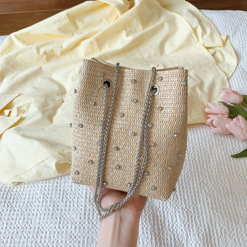 Exquisite Women's Chain Bucket Bags - Summer Collection