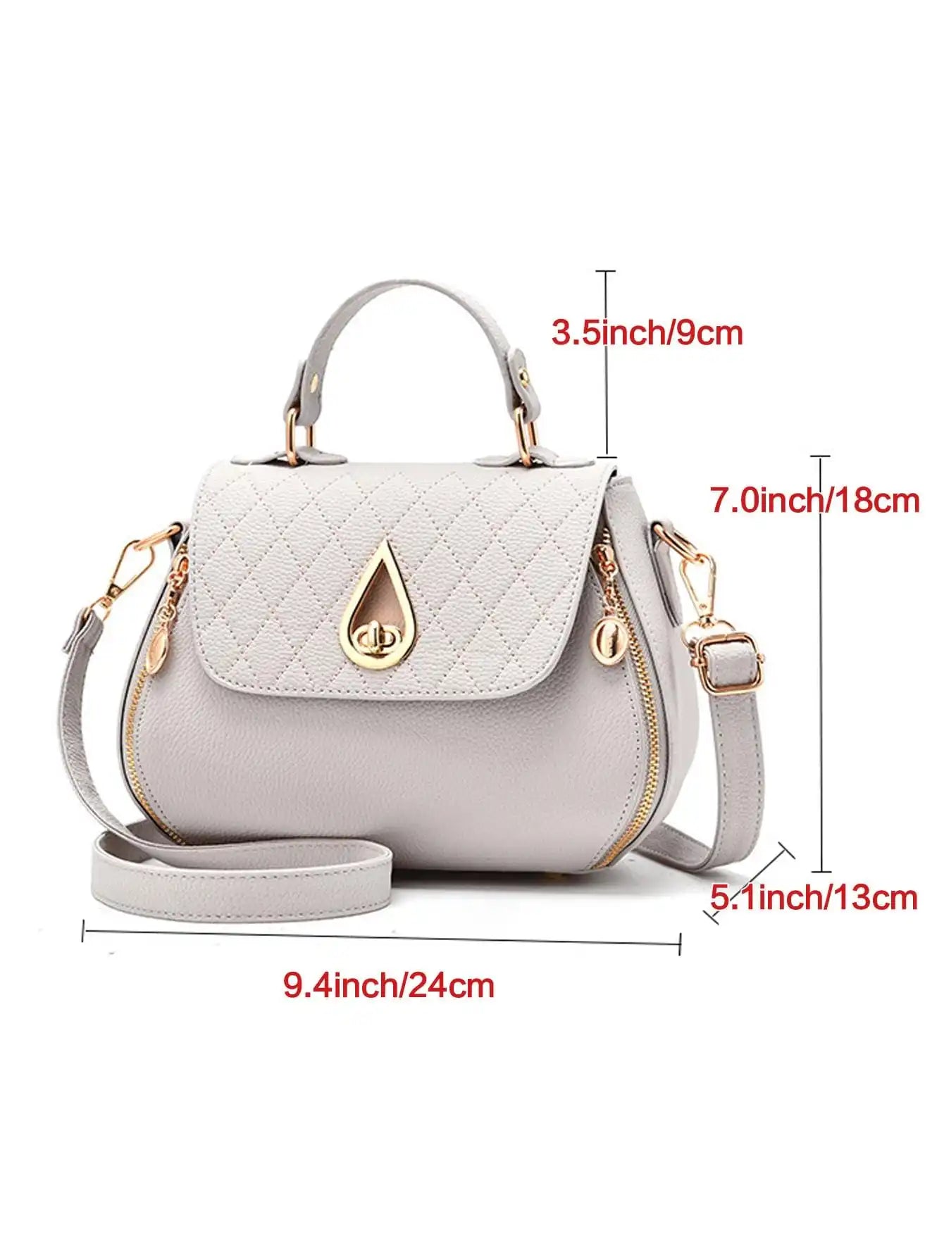 Exquisite Women's One-Shoulder Bucket Bag