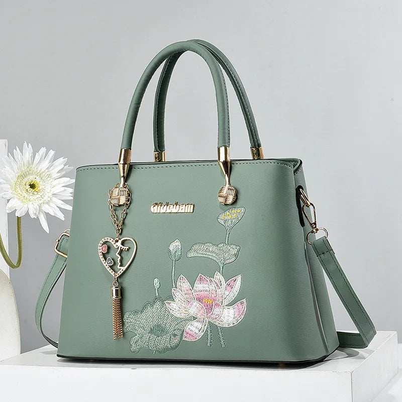 Exquisite Embroidered Women's Luxury Handbag