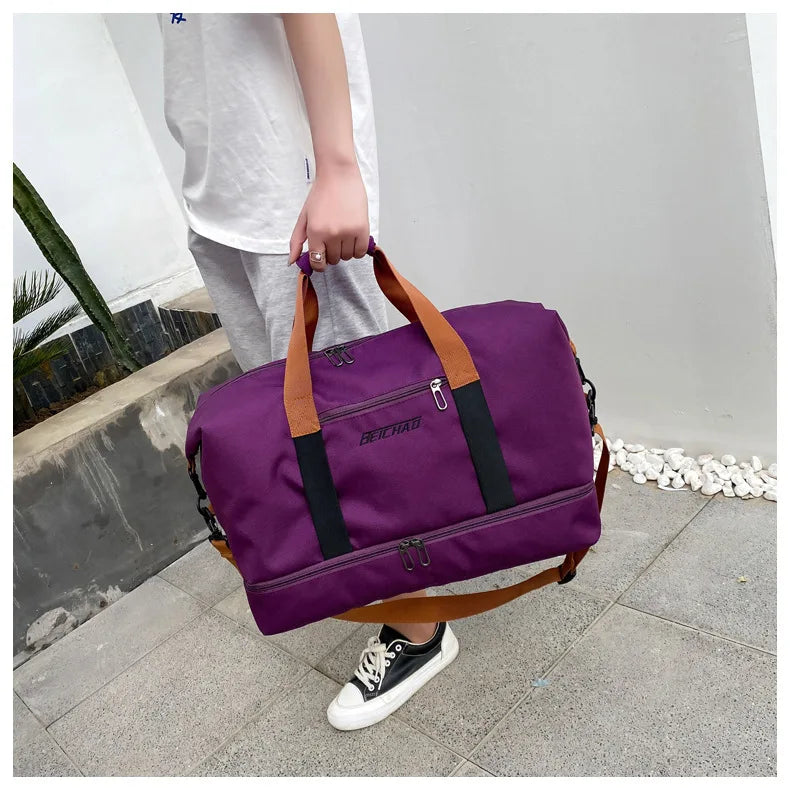 Elegant Oxford Travel Duffle Bag