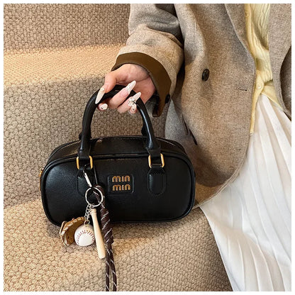 Elegant Retro Women's Crossbody Bowling Bag