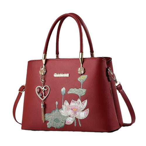 Exquisite Embroidered Women's Luxury Handbag