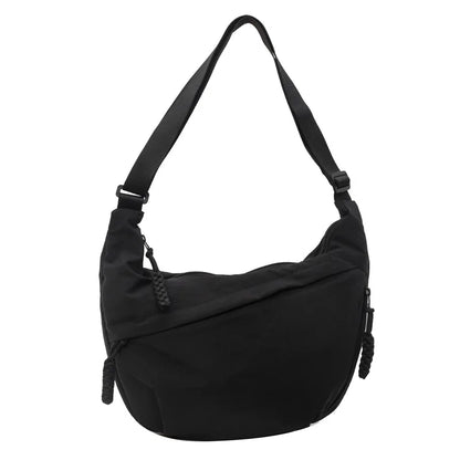 Elegant Nylon Women's Crossbody Shoulder Bag