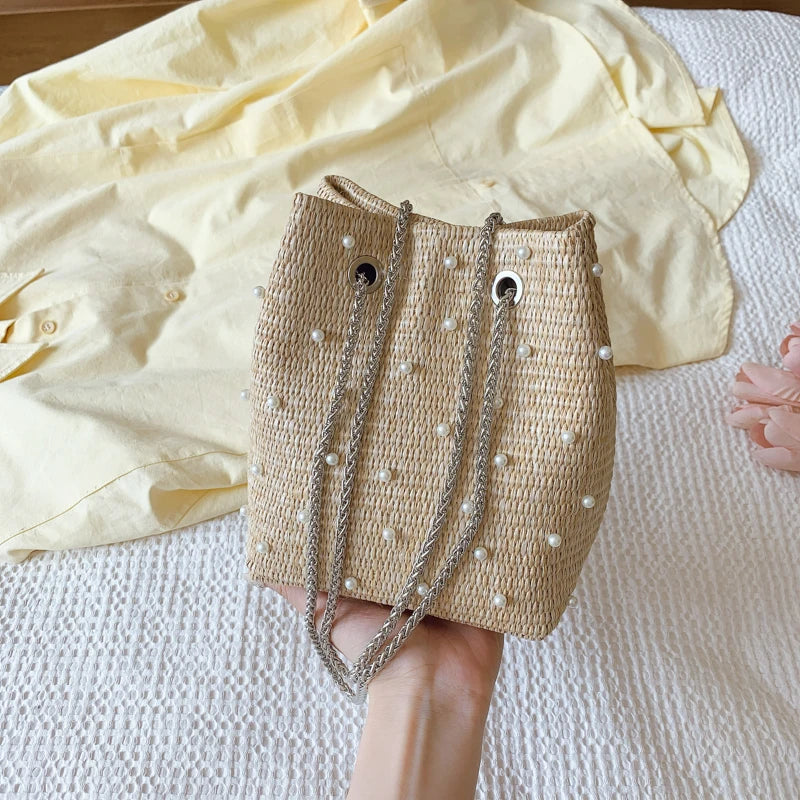 Exquisite Women's Chain Bucket Bags - Summer Collection
