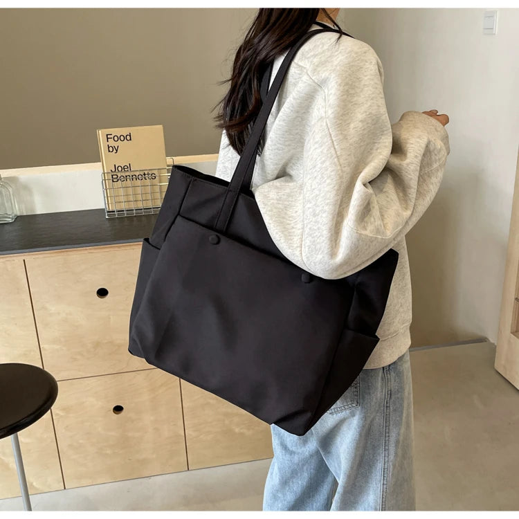 Elegant Canvas Tote Bag for Women - Versatile & Chic
