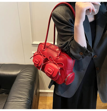 Elegant Women's Boston Shoulder Bag