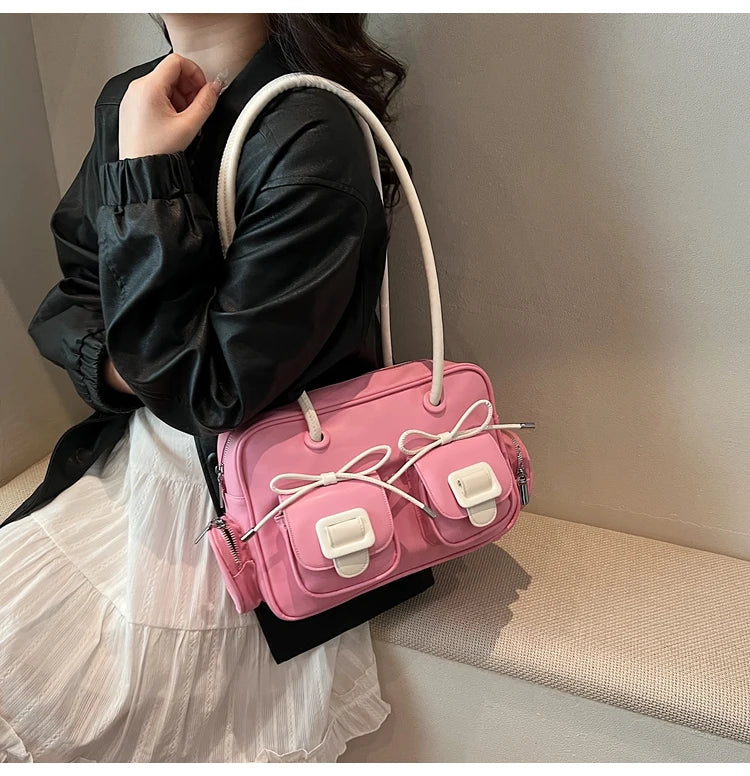 Elegant Women's Boston Shoulder Bag