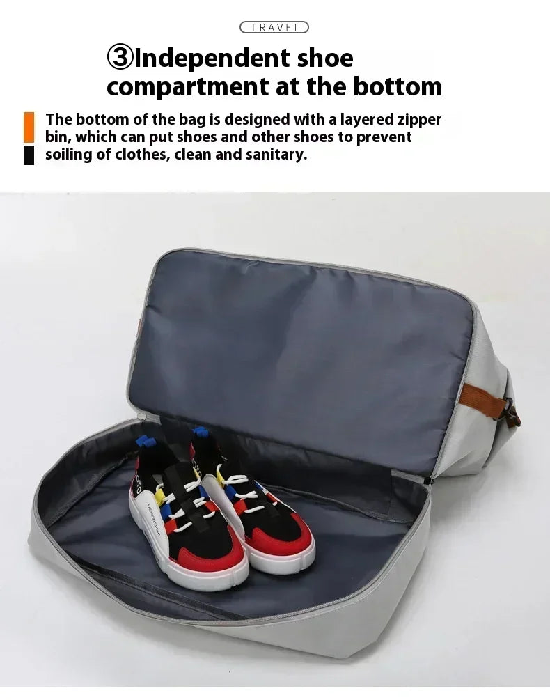 Elegant Oxford Travel Duffle Bag