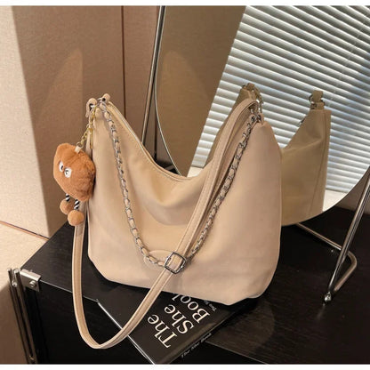 Elegant Retro Women's Shoulder Bag - Autumn Collection