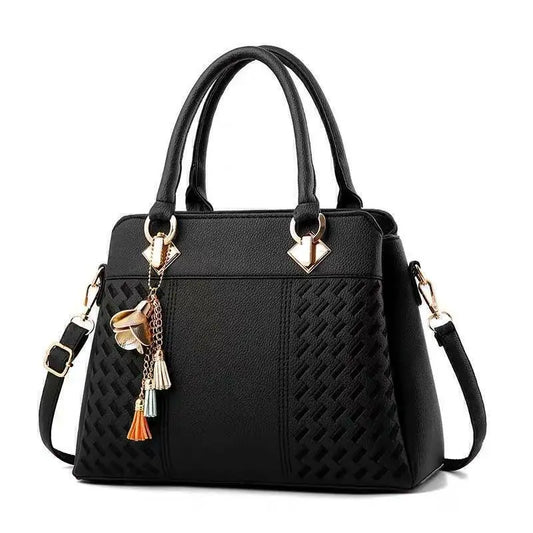 Exquisite Designer Leather Shoulder Tote for Women