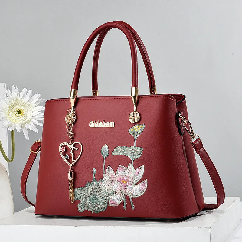 Exquisite Embroidered Women's Luxury Handbag