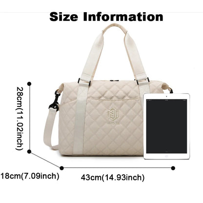 Elegant Oxford Women's Waterproof Travel Bag
