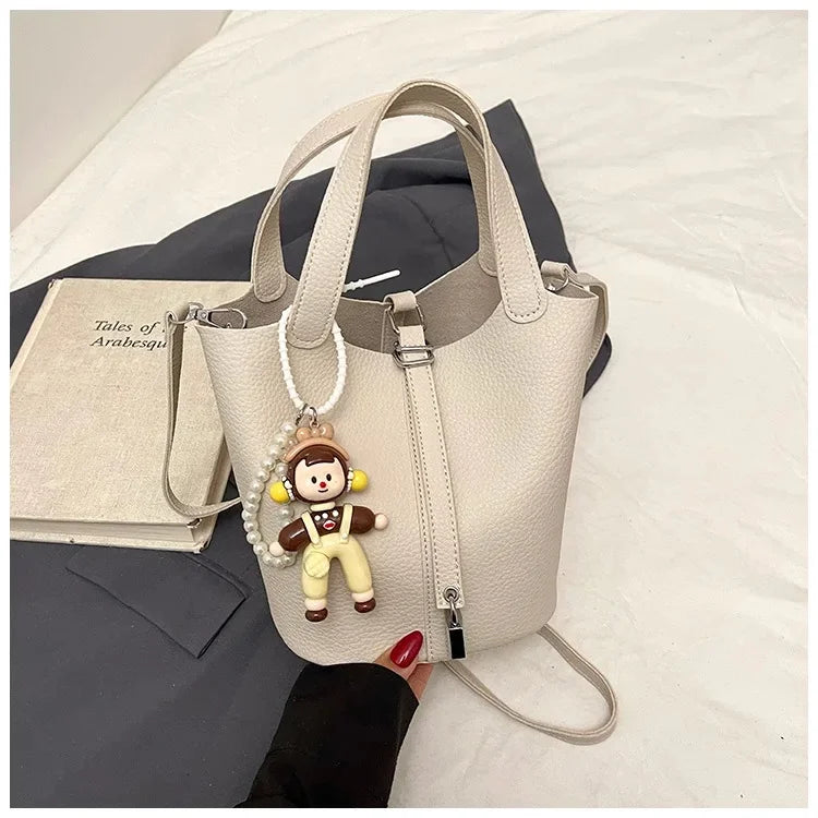 Elegant Women's Bucket Bag - Versatile & Chic