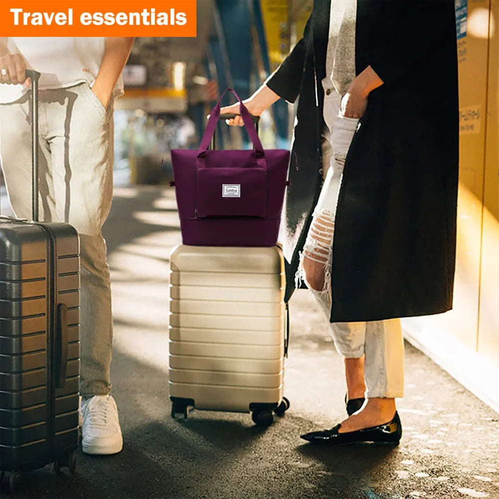 Elegant Women's Waterproof Travel Tote Bag