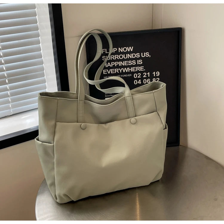 Elegant Canvas Tote Bag for Women - Versatile & Chic