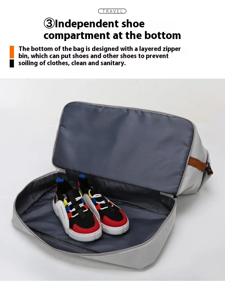 Elegant Oxford Travel Duffle Bag