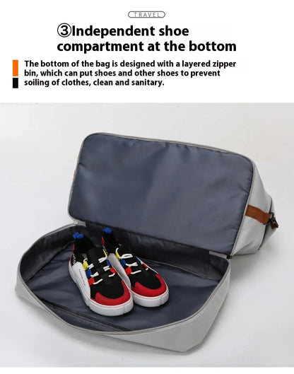 Elegant Oxford Travel Duffle Bag
