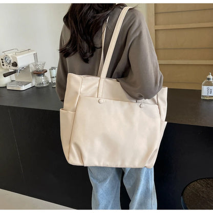 Elegant Canvas Tote Bag for Women - Versatile & Chic