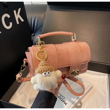 Elegant Women's Soft PU Boston Crossbody Bag