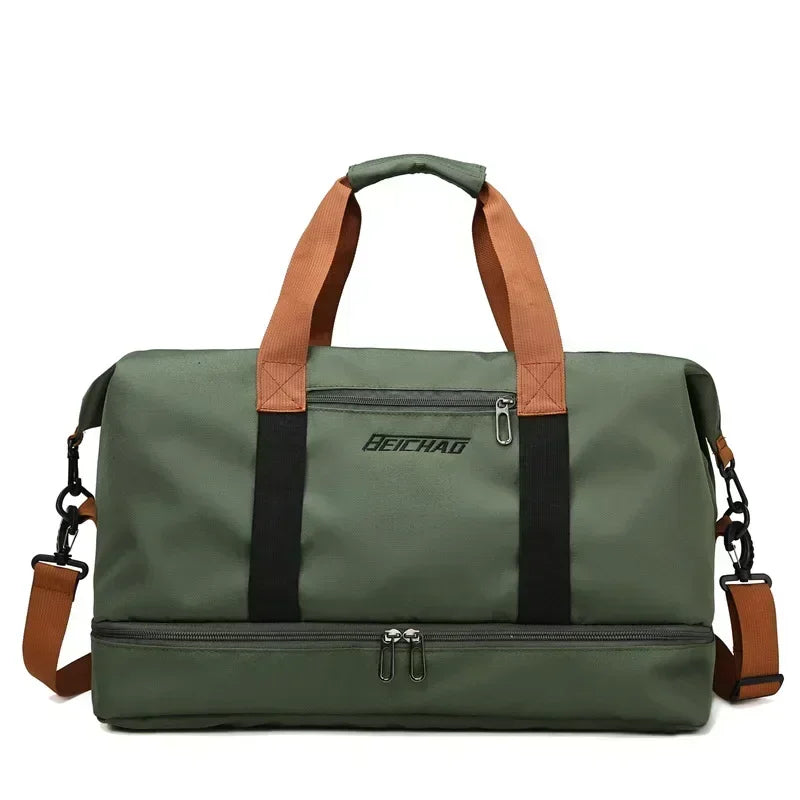 Elegant Oxford Travel Duffle Bag
