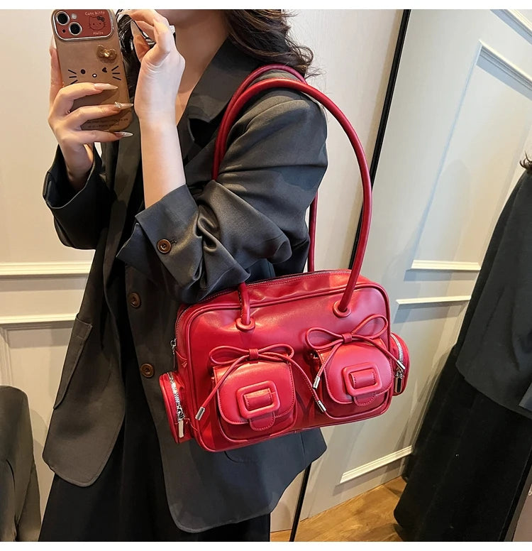 Elegant Women's Boston Shoulder Bag