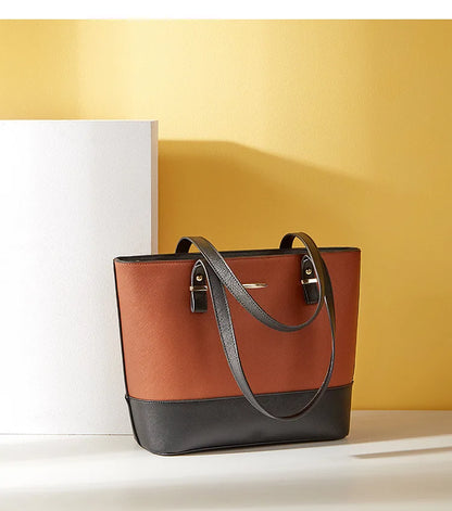 3 Luxurious Pieces (Tote, Bandolera, and Coin Purse) in PU