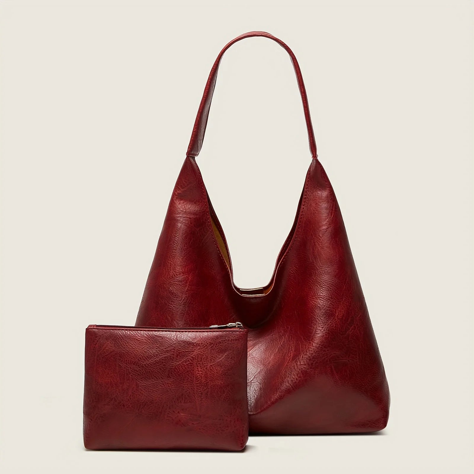 Elegant Retro Tote Bag for Women - Simple & Spacious