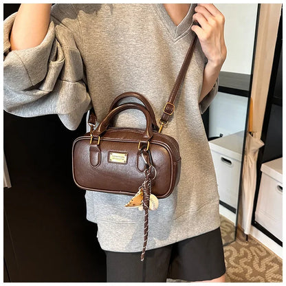 Elegant Retro Women's Crossbody Bowling Bag