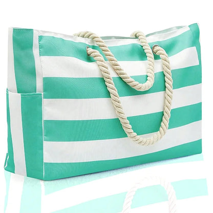 Elegant Waterproof Beach Tote for Women