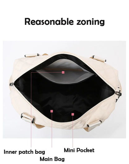 Elegant Oxford Women's Waterproof Travel Bag