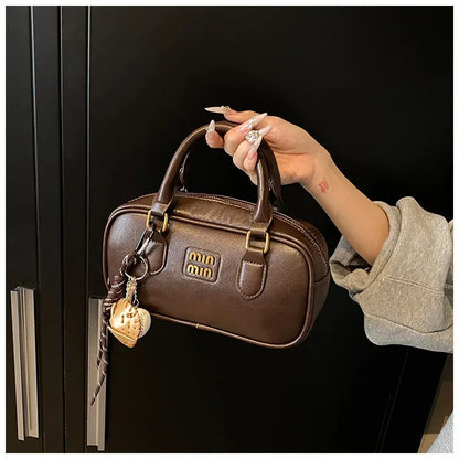 Elegant Retro Women's Crossbody Bowling Bag